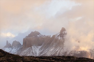 Sunset in Torres del Paine National Park