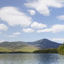 Whiteface Mountain seen across Lake Placid