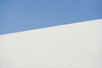 Landscape of white desert