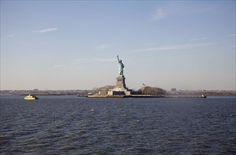 View of Statue of Liberty