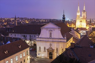 Zagreb Cathedral and St. Catherine Church