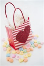 Gift bag with candies