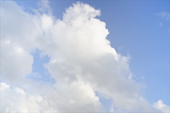 Cumulus cloud on blue sky