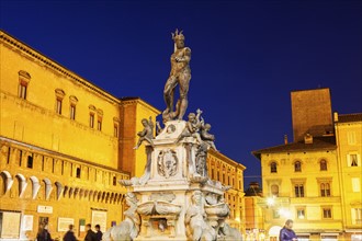 Fountain of Neptune on Piazza Maggiore