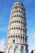 Leaning Tower under clear sky