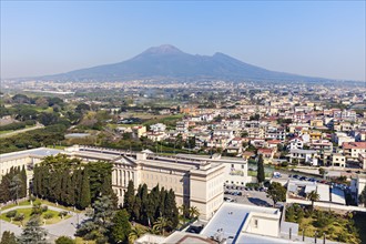 Mt Vesuvius with townscape in foreground