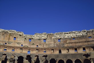 Coliseum against clear sky