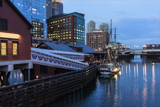 Buildings along Fort Point Channel