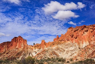 Scenic mountain landscape