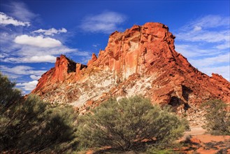 Scenic mountain landscape