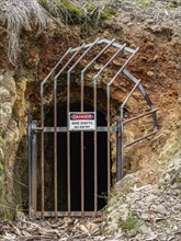 Entrance to main shaft with grate
