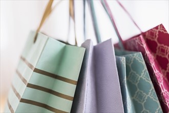 Colorful shopping bags.