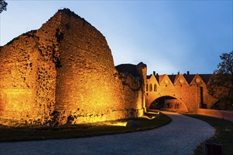 Ruins of the Teutonic Knights castle in Torun Torun, Kuyavian-Pomeranian, Poland