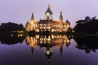 New Town Hall in Hanover Hanover (Hannover), Lower Saxony, Germany