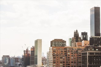 USA, New York State, New York City, Cityscape with skyscrapers