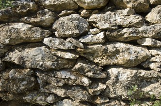 Rough texture of stone wall
