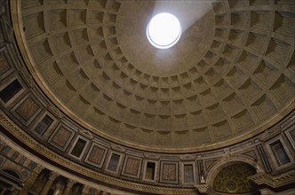 Italy, Rome, Dome of Pantheon