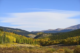 USA, Colorado, Scenic view of Kenosha Pass