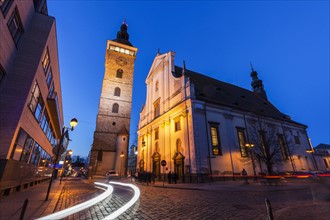 Czech Republic, St. Nicholas Cathedral in Ceske Budejovice