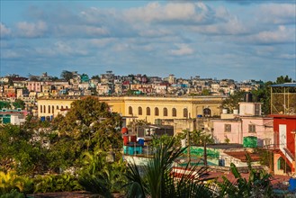 Cuba, Havana, Colorful cityscape