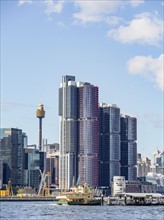 Australia, New South Wales, Sydney, City skyline with skyscrapers