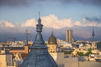 Spain, Madrid, Cityscape view