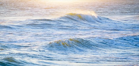 USA, Florida, Miami, Waves splashing in Atlantic Ocean