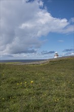 Ireland, County Donegal, Lighthouse at Saint Johns Point