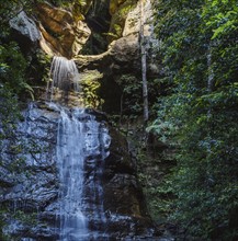 Australia, New South Wales, Waterfall called Wentworth Falls