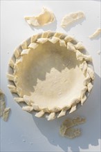 Raw pie crust
