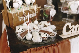 Desserts at wedding