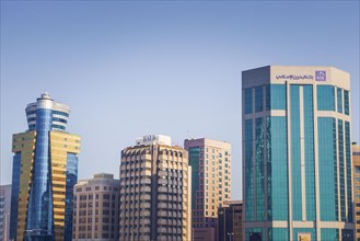 City skyline in Manama, Bahrain