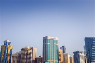 City skyline in Manama, Bahrain
