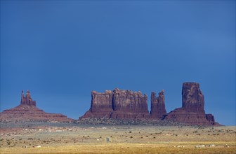 Landscape of Monument Valley in Arizona, USA