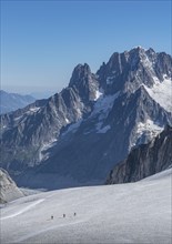 Mer de Glace in Mont Blanc massif, France
