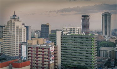 Cityscape of Nairobi, Kenya