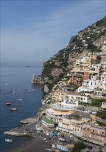 Village of Positano on Amalfi Coast, Italy