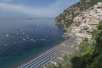 Village of Positano on Amalfi Coast, Italy