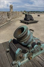 Cannons on Castillo de San Marcos in St. Augustine