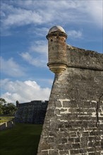 Tower of Castillo de San Marcos in St. Augustine
