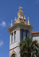 Tower of Memorial Presbyterian Church in St. Augustine