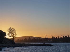 Victor Harbor at sunset in South Australia, Australia