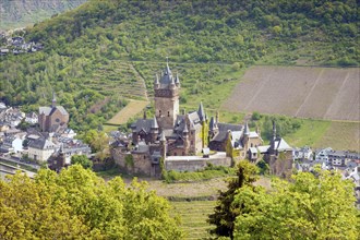 Cochem Imperial Castle in Cochem, Germany