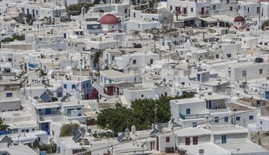 Cityscape in Mykonos, Greece