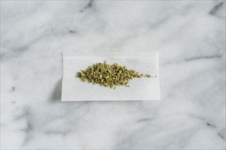 Marijuana in rolling paper