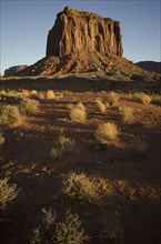 Rock formation in Monument Valley, Arizona