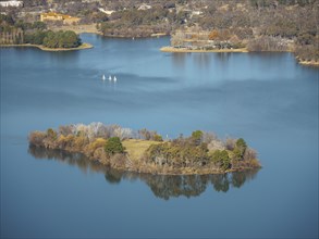 Island on Lake Burley Griffin