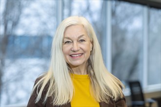 Portrait of smiling businesswoman