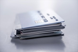 Stack of credit cards