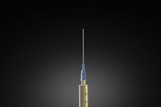 Studio shot of Corona virus vaccine